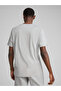 Essential Logo Print Round Neck T-Shirt - 3