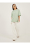 Embellished Slogan Print Oversized T-Shirt - 2