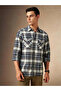 Plaid Flannel Long Sleeves Shirt - 2