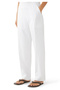 Tapered Cut Pocket Pants - White - 5