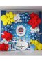 Paw Patrol Paw Balloon Set, Birthday Balloon Chain 40 Pieces Balloon Paw Petrol