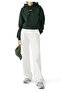 Stylish Green Hooded Sweatshirt - 2