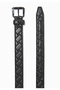 Kensington 30 Leather Belt - Black - 3