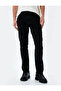 Regular Waist Cotton Slim Fit Black Men's Jean Pants 5Sam40034Nd - 3