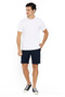 Men's Beige Navy Blue Shorts for Effortless Style & Comfort – Perfect for Everyday Casual Wear - 4