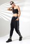 Women's Black Half Baggy Street Style Sweatpants Tt 800 - 5