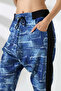 Unisex Mixed Pattern Half Baggy Oversize Street Style Sweatpants Lz 203 - 4