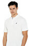Men's White Polo Neck T-Shirt JCAP001 - 5