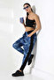 Unisex Mixed Pattern Half Baggy Oversize Street Style Sweatpants Lz 203 - 7