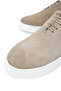 Men's Genuine Leather Beige Suede Casual Shoes - 3