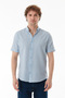 Striped Button Short Sleeve Shirt
