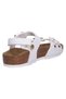 Girl Rio Floral Sandals - White - 4