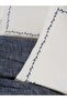 طقم مفرش سرير مزدوج من Embrova Chenille/طقم بيكيه باللون الأزرق الداكن - 2