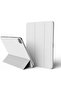 Magnetic Folio for iPad Pro 11 inch M4 cover - Light Grey with Auto Sleep and Wake Function - 7