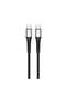 65W USB-C to USB-C Fast Charging Cable, 3 Meter, 10000+ Bend, Data Transfer, Black