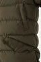 معطف رجالي عادي بغطاء رأس كاكي - 7