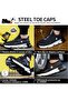 Safety Shoes for Men Women Steel Toe Boots Non-Slip Lightweight Breathable Sneakers - 7