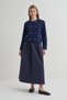 Pleated Voile Skirt