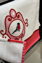 Decorative Kitchen Cotton Oven Towel Special Patterned Ethnic Model 35X50 cm Washable - 3