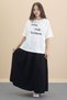 Ecru Girl's Short Sleeve T-Shirt and Skirt Suit 20549 - 3