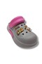 Akınal E468.Z.0003-25 Figured Anatomical Sabo Slippers Ice Gray Pink 36-40