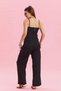 Bohemian Trousers with Pleated Bias Cut Buttons - 7
