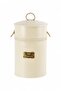 Premium 4-Piece Flour Storage Bucket Set with Ottoman Motif Rope Handles, 5-16-30-50 Liters - 4