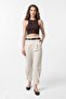 High Waist Buttoned Fit Women's Trousers - 2