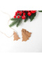 Colored Sticker Pine, Kraft 20 Pieces - 2