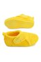 Winter Girls' Plush Comfortable Sole Velcro Adjustable Home School Nursery Slippers Shoes - 6