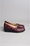 Burgundy Gum Heeled Personal Shoes Seç N106 - 2