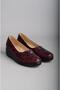 Burgundy Gum Heeled Personal Shoes Seç N106