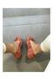 Women's Ballerina Shoes - Select 001, Genuine Leather, Red - 4