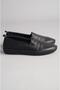 Seç 3020 Genuine Leather Comfort Women's Shoes Black - 2