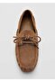 Suede Lace-Up Sailor Shoes - 5