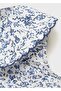 Patterned Bebe Collar Blouse - 3