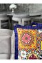 Double Sided Sun Decorative Fringed Throw Pillow Cover 1 Piece 43X43(Sk-K02) - 3