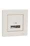 EPH2700323 Asfora كريم مقبس USB مزدوج 2.4A نوع A + C