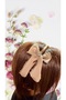 Rhinestone Ribbon Design Crown Bow Luxury Crown Hair Band - 3