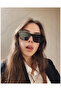 Cleopatra Cat Eye Slanted Black Sunglasses 55- 20-143 - 3