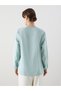 New Season Women's Blouse with High Collar Nakisli - S5Hv07Z8 - 4