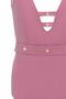Aquaviva Women's Dusty Rose Laura V-Neck Eyelet Swimsuit - 4