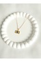 Women's Minimal Gold Letter Necklace - 2