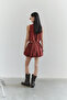 Limited Edition Tile Balloon Mini Modal Woven Skirt Twoss25Et00104 - 5