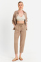 Women's Mink Elastic Waist Tensel Trousers Sun201 - 2