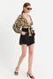 Women's Black Pocket Shorts Rop103 - 4