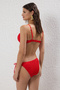 Kırmızı Gipeli Regular Normal Bel Bikini Altı TBESS25BA00052 - 4