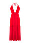 Red Woven Accessory Detail Maxi Beach Dress Tbess25El00081 - 5