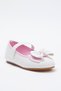 White-Pink Bow Detailed Girls' Kids Ballerinas Takss25Be00035 - 3