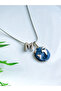 Flat Letter World Necklace Designed with Steel Snake Chain - 2